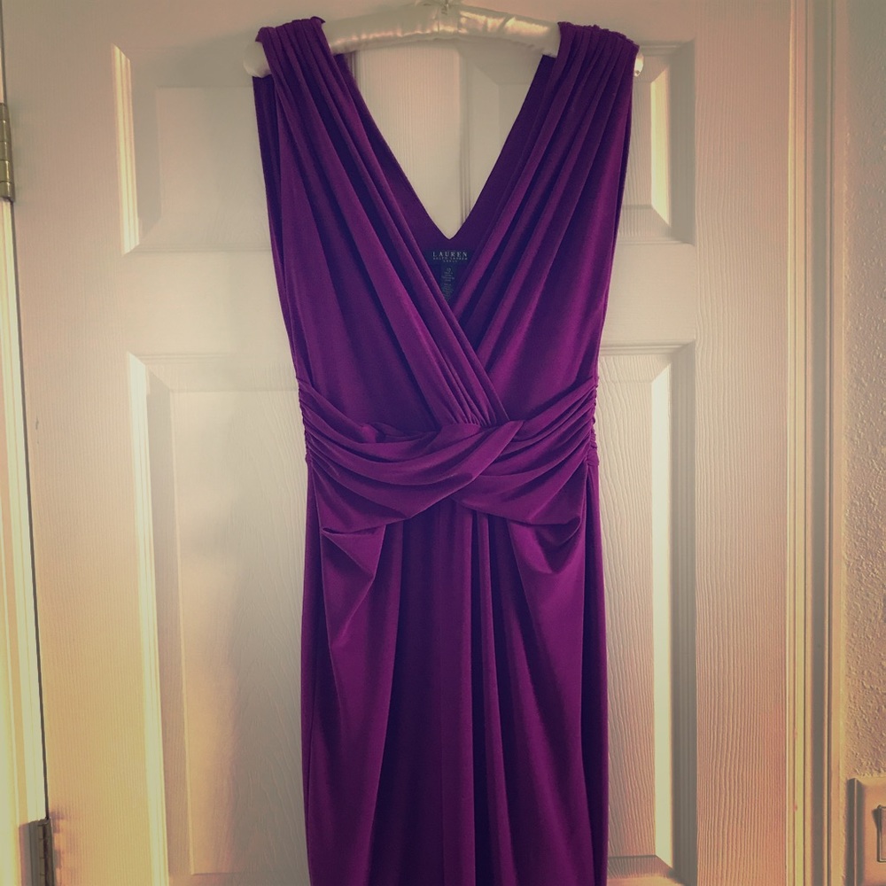 Gorgeous Purple Jewel Toned Ralph Lauren Dress💕